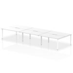 Evolve Plus B2B Bench Desk - 6 Person - Image 36