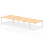 Evolve Plus B2B Bench Desk - 6 Person - Image 30
