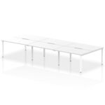 Evolve Plus B2B Bench Desk - 6 Person - Image 24