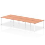 Evolve Plus B2B Bench Desk - 6 Person - Image 14