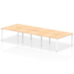 Evolve Plus B2B Bench Desk - 6 Person - Image 18
