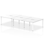 Evolve Plus B2B Bench Desk - 6 Person - Image 12