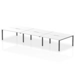 Evolve Plus B2B Bench Desk - 6 Person - Image 53