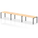 Evolve Plus Single Row Bench Desk - 3 Person - Image 51