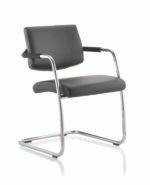 Havanna Medium Back Cantilever Visitor Chair with Arms