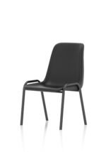 Polly Medium Back Stacking Polypropylene Visitor Chair - Image 3