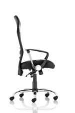 Vegas High Back Black Executive Office Chair with Arms - Image 5