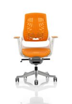 Zure High Back White Shell Executive Office Chair with Arms - Image 20
