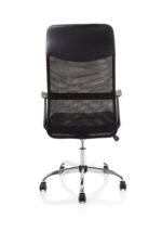 Vegalite High Mesh Back Black Executive Office Chair with Arms - Image 6
