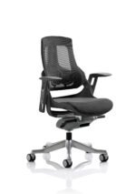 Zure High Back Black Shell Executive Office Chair with Arms - Image 8