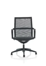 Lula Medium Mesh Back Executive Office Chair with Arms - Image 2