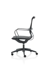 Lula Medium Mesh Back Executive Office Chair with Arms - Image 4