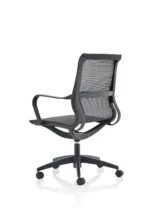 Lula Medium Mesh Back Executive Office Chair with Arms - Image 3