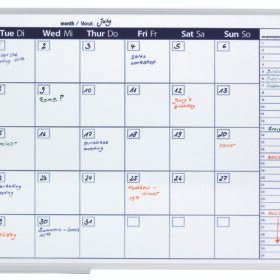 Monthly Planner Day Grid, 90 x 60cm