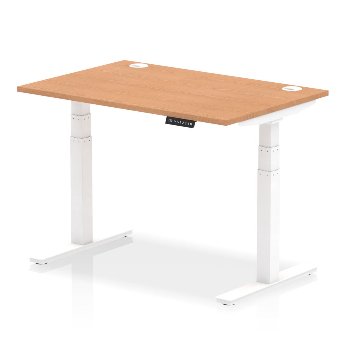 Air Height Adjustable Desk With Cable Ports - Image 23