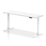 Air Height Adjustable Slimline Desk With Cable Ports - Image 32
