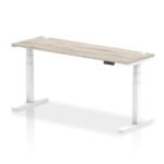Air Height Adjustable Slimline Desk With Cable Ports - Image 20