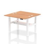Air Back-to-Back Slimline Height Adjustable Bench Desk - 2 Person - Image 15