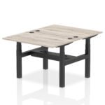 Air Back-to-Back Height Adjustable Bench Desk - 2 Person - Image 7