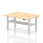 Air Back-to-Back Slimline Height Adjustable Bench Desk - 2 Person - Image 53