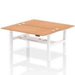 Air Back-to-Back Height Adjustable Bench Desk - 2 Person - Image 57