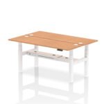Air Back-to-Back Slimline Height Adjustable Bench Desk - 2 Person - Image 78