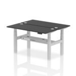 Air Back-to-Back Slimline Height Adjustable Bench Desk - 2 Person - Image 26