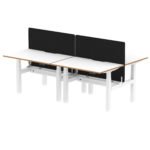 Oslo Air Back-to-Back Height Adjustable Bench Desk - Image 5