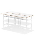 Oslo Air Back-to-Back Height Adjustable Bench Desk - Image 14