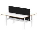 Oslo Air Back-to-Back Height Adjustable Bench Desk - Image 16