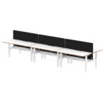 Oslo Air Back-to-Back Height Adjustable Bench Desk - Image 18