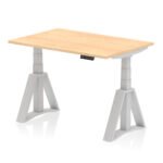 Air Height Adjustable Desk without Cable Ports With Piste Foot - Image 13