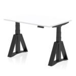 Air Height Adjustable Desk without Cable Ports With Piste Foot - Image 57