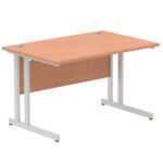 Impulse 1200mm Straight Desk Cantilever Leg - Image 3