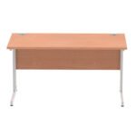 Impulse 1400mm Straight Desk Cantilever Leg - Image 2