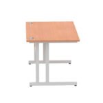 Impulse 1400mm Straight Desk Cantilever Leg - Image 4