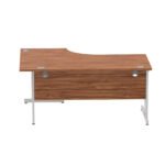 Impulse 1600mm Left Crescent Desk Cable Managed Leg - Image 45