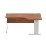 Impulse 1600mm Left Crescent Desk Cable Managed Leg - Image 49