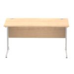 Impulse 1400mm Straight Desk Cable Managed Leg - Image 34