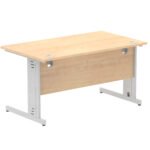 Impulse 1400mm Straight Desk Cable Managed Leg - Image 39