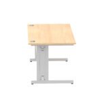 Impulse 1600mm Straight Desk Cable Managed Leg - Image 36