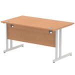Impulse 1400mm Straight Desk Cantilever Leg - Image 35