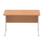 Impulse 1200mm Straight Desk Cable Managed Leg - Image 50