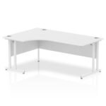 Impulse 1800mm Left Crescent Desk Cantilever Leg - Image 24