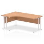 Impulse 1800mm Left Crescent Desk Cantilever Leg - Image 8