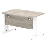 Impulse 1200mm Straight Desk Cable Managed Leg - Image 29