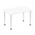 Impulse 1200mm Straight Table With Post Leg - Image 28