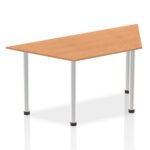 Impulse Trapezium Table With Post Leg - Image 17
