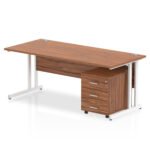 Impulse 1800mm Cantilever Straight Desk With Mobile Pedestal - Image 20
