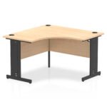 Impulse 1200mm Cable Managed Leg Corner Desk - Image 7